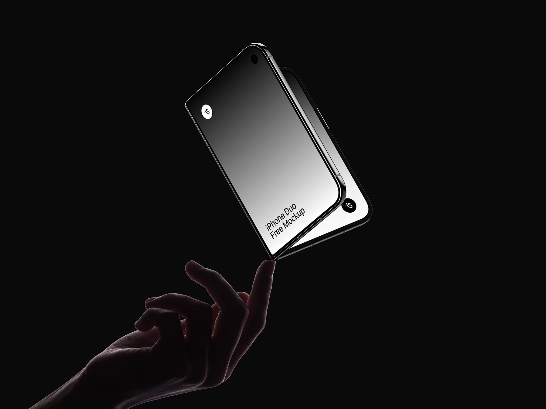 iPhone Duo Mockup (Free Download)