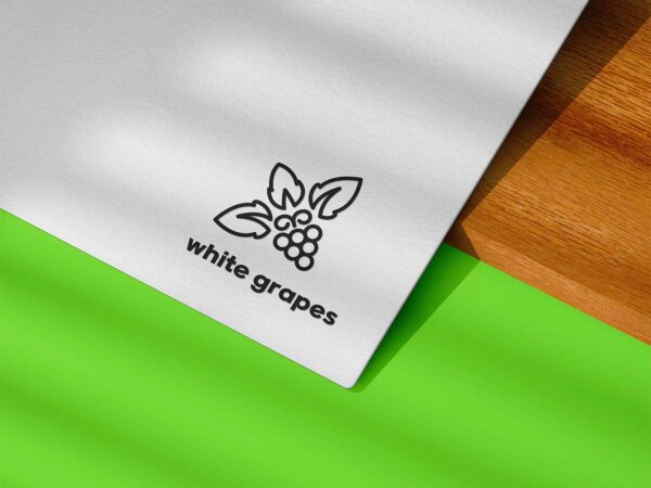 Paper Logo Free Mockup – Brand Identity Display